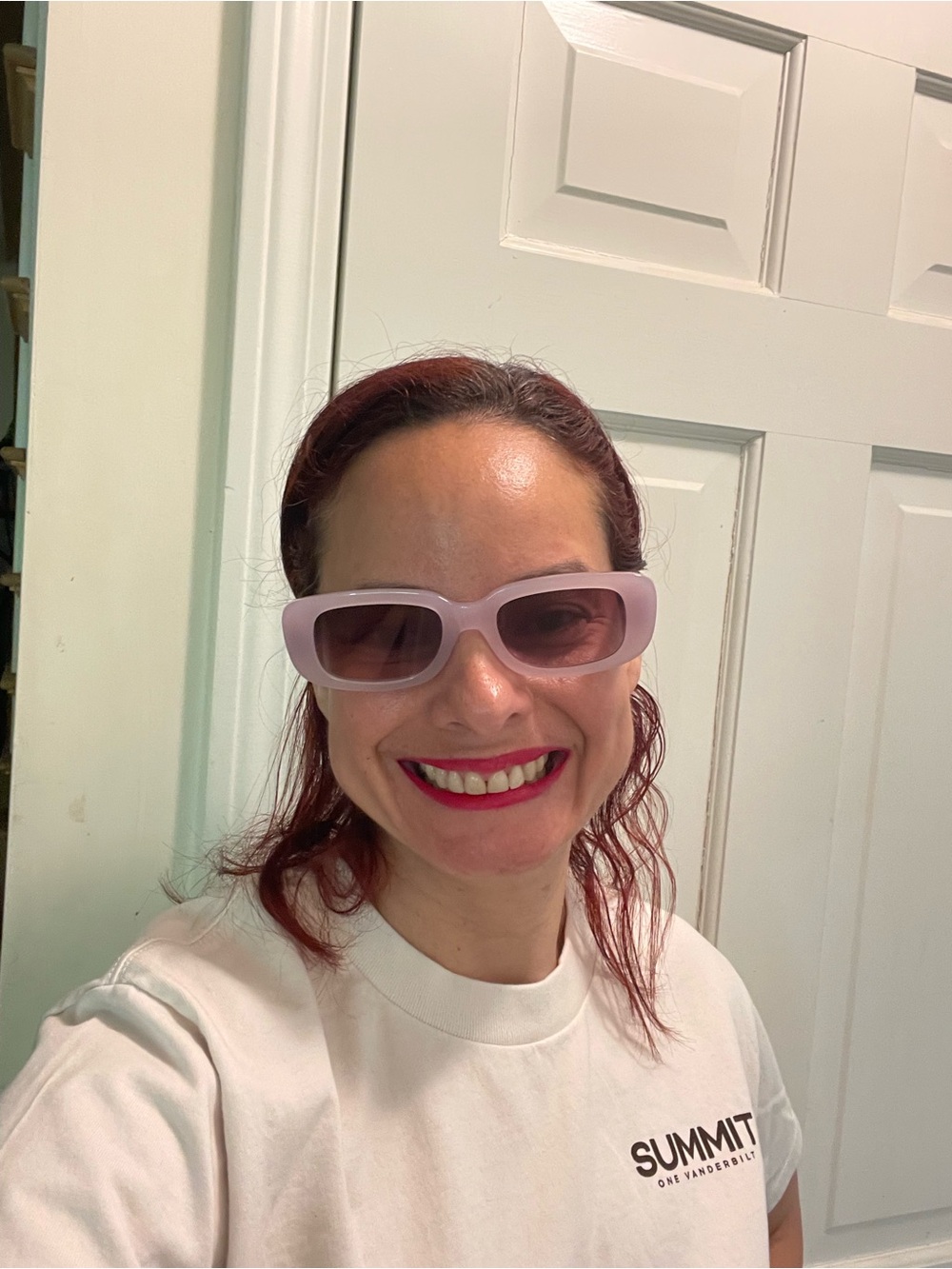 J.Crew Square Sunglasses in Lilac-NWOT - Picture 8 of 8